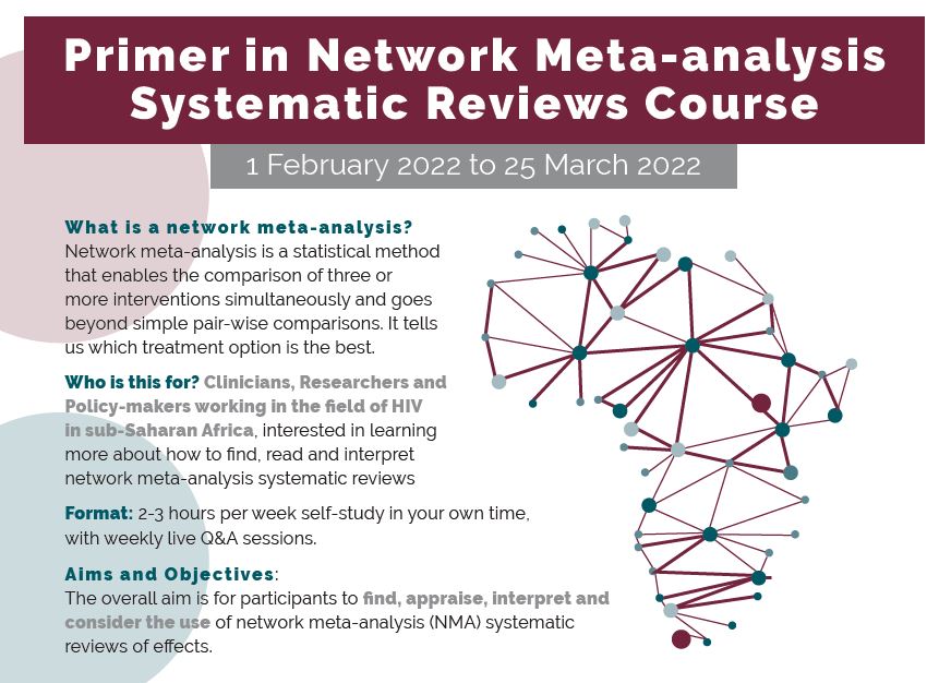 Primer in Network Meta-analysis Systematic Reviews Course
