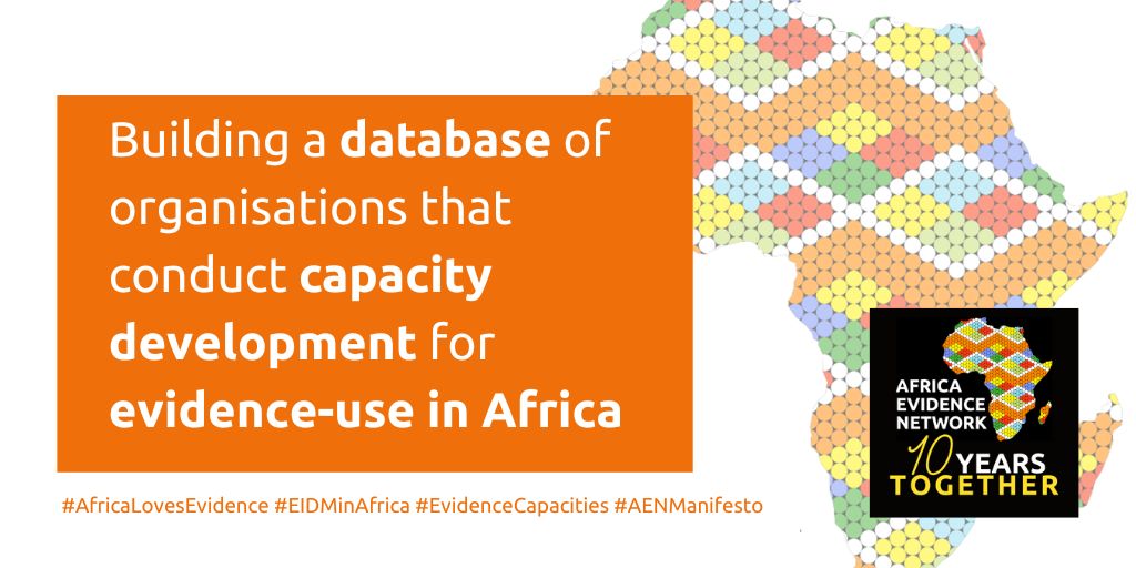 Capacity Development for Evidence-Use in Africa: Building a Database of Organisations
