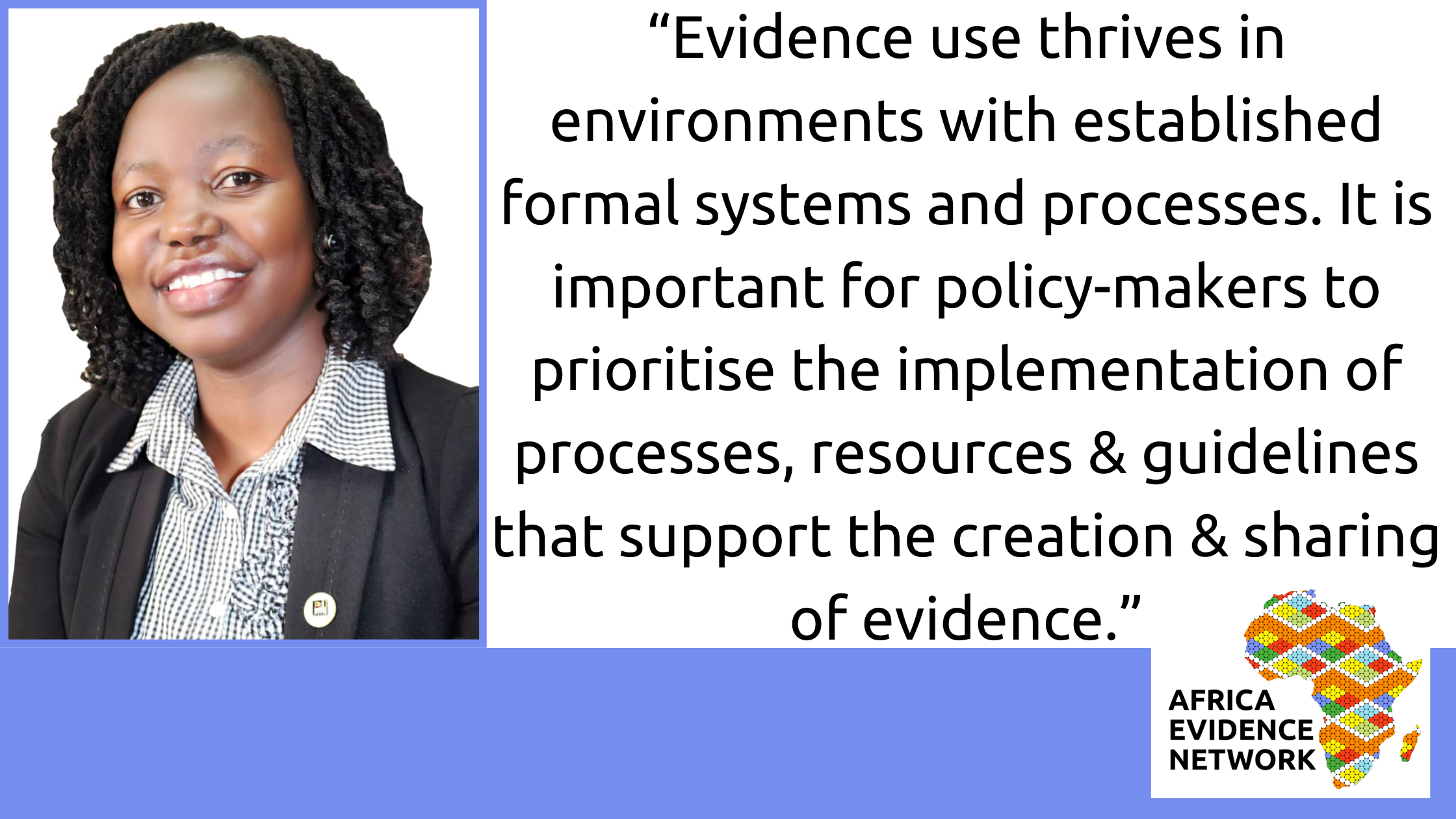 Embedding evidence use in the Ugandan policy-making process