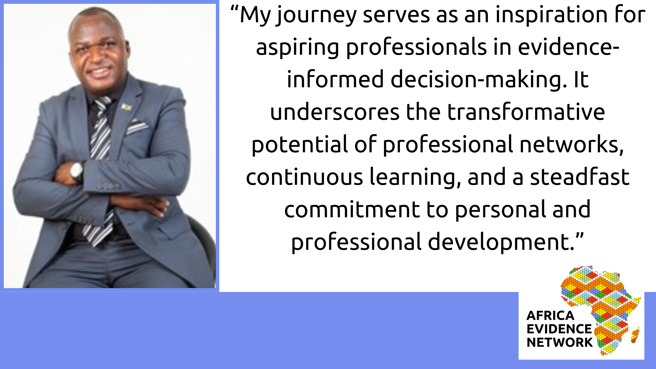 A Journey of Professional Evolution with the Africa Evidence Network